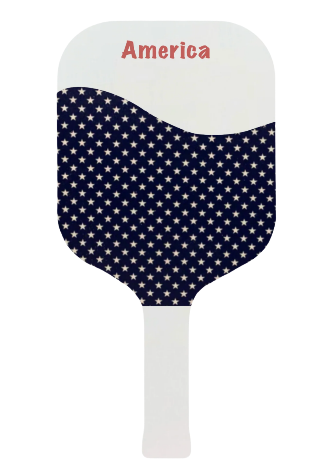America on White Pickleball Paddle Open Playce Saver