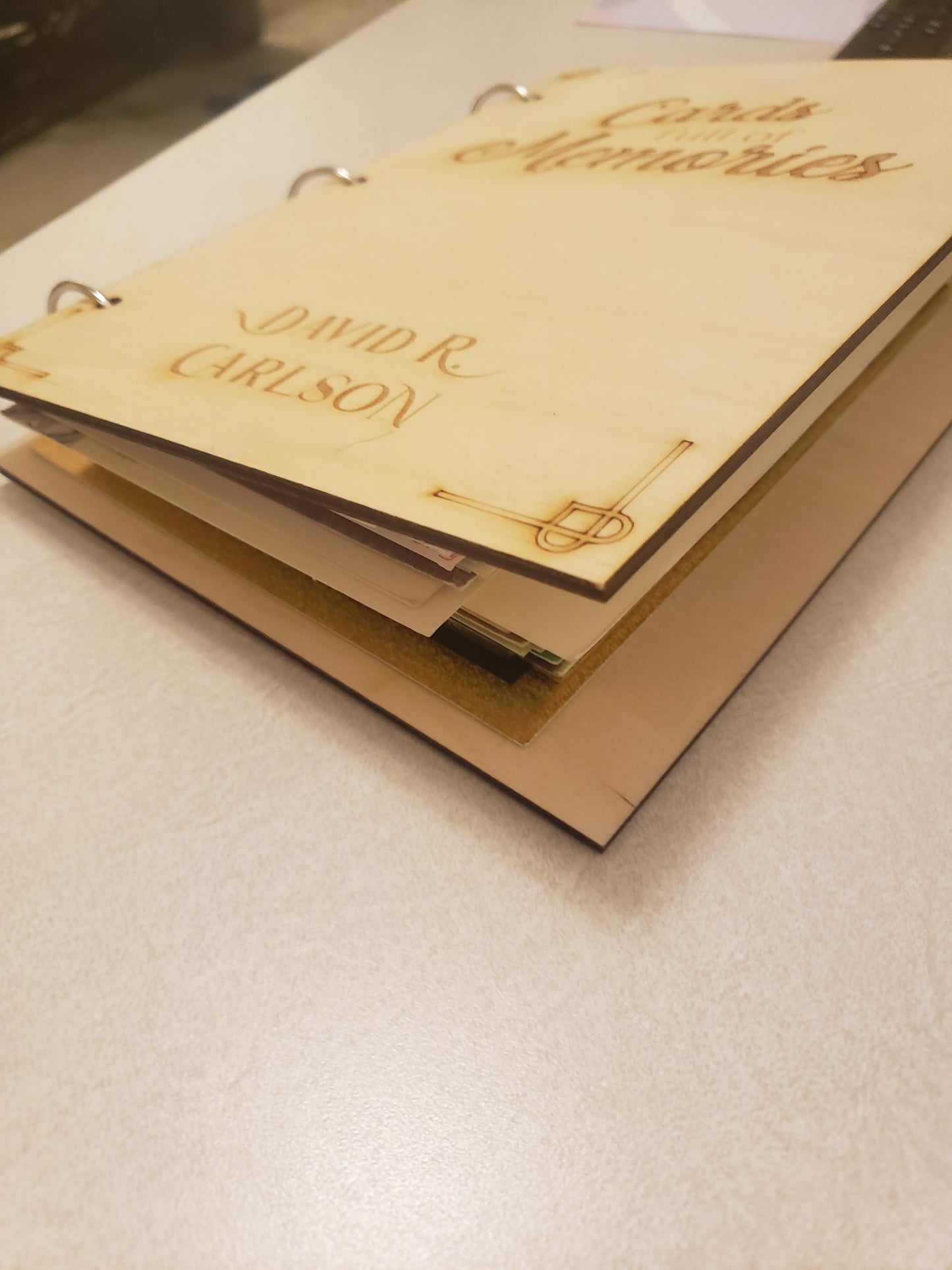 Card Keepsake Book