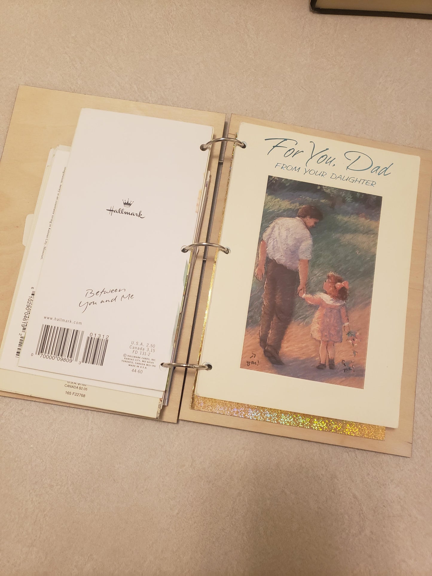 Card Keepsake Book