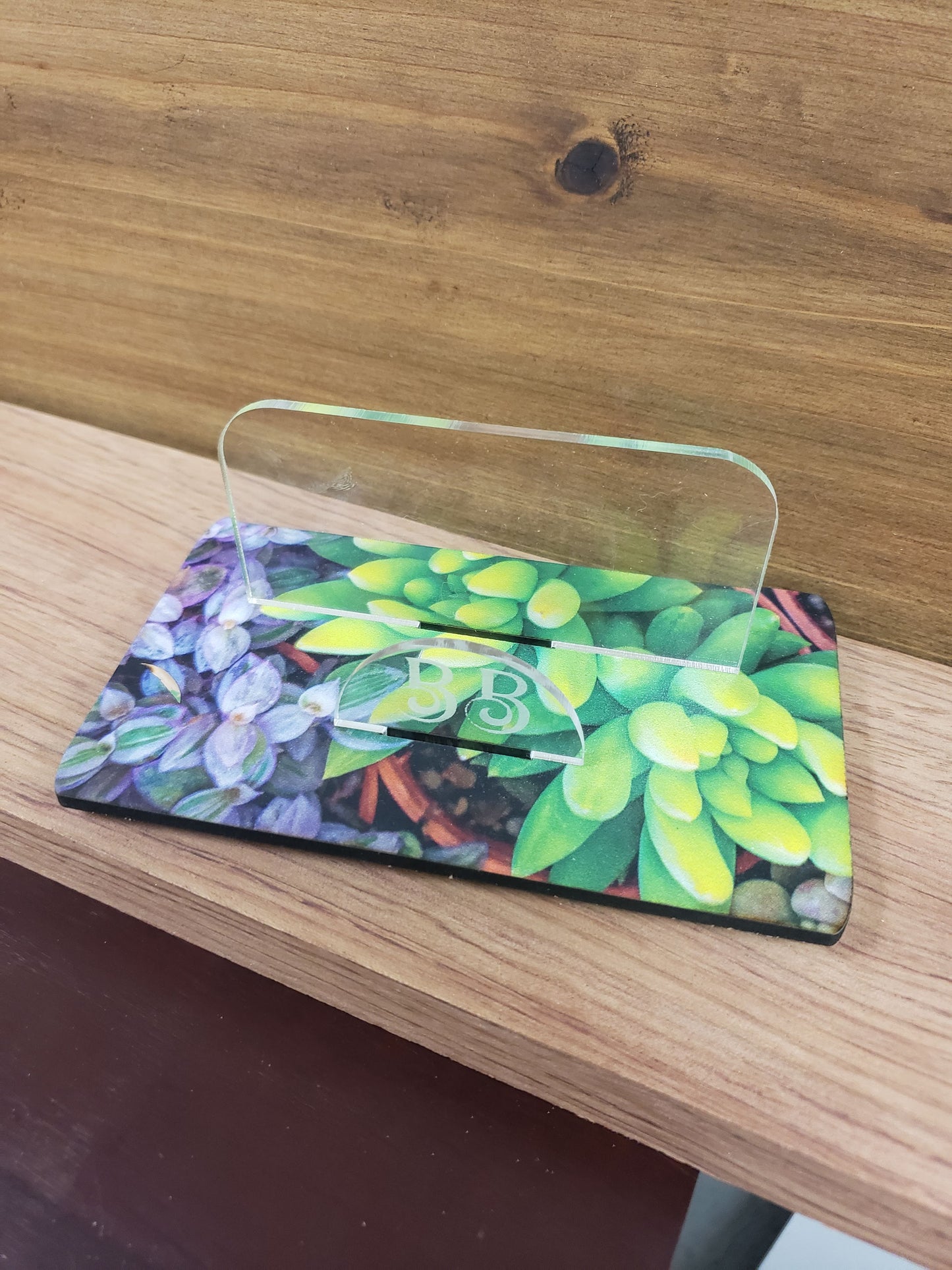 Desk Business Card Holder