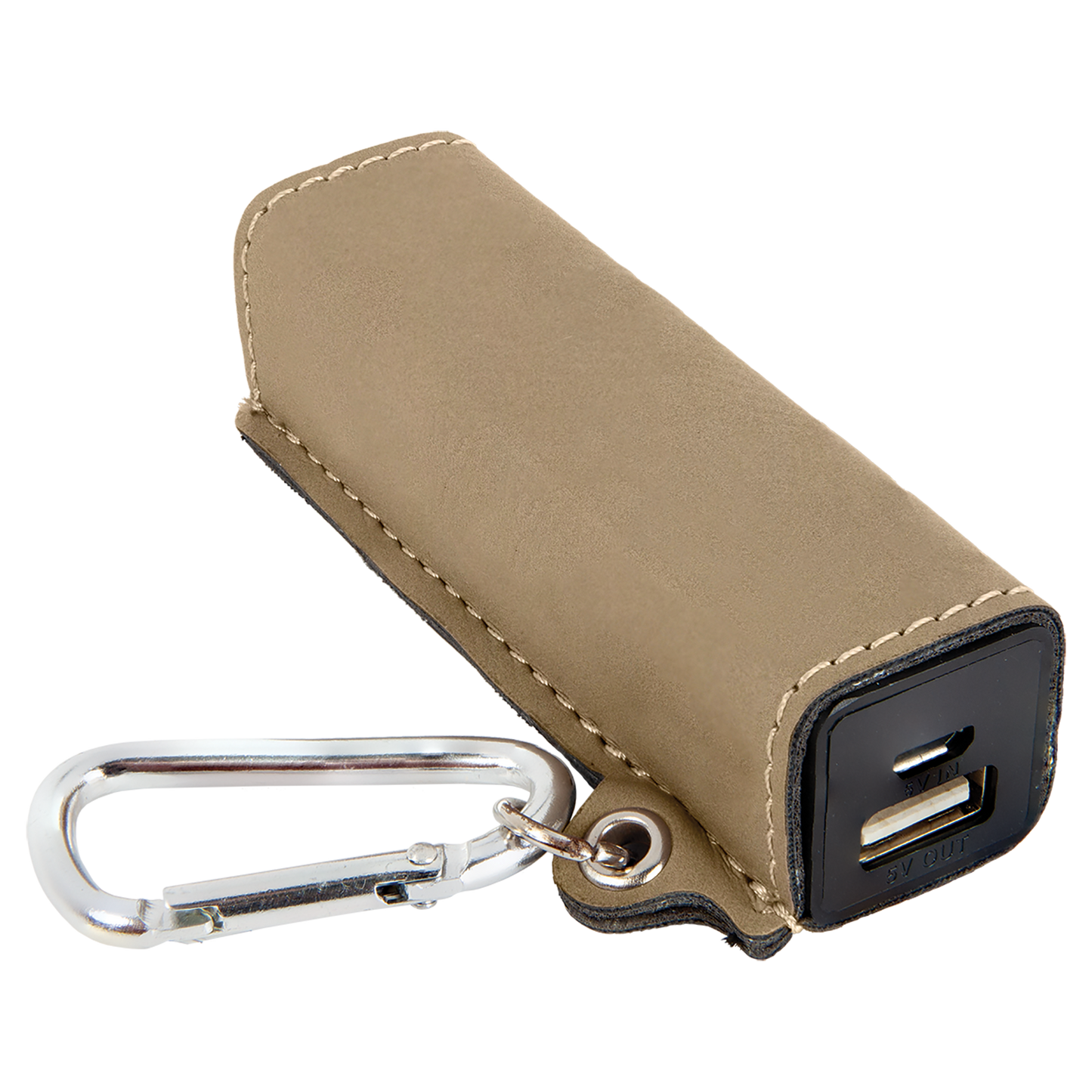 Leatherette Cell Phone Power Bank