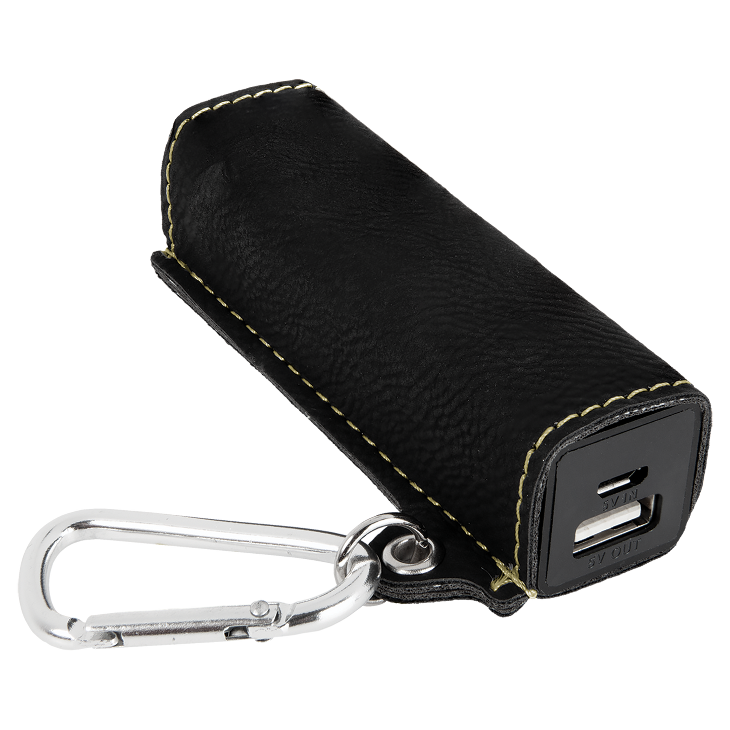 Leatherette Cell Phone Power Bank
