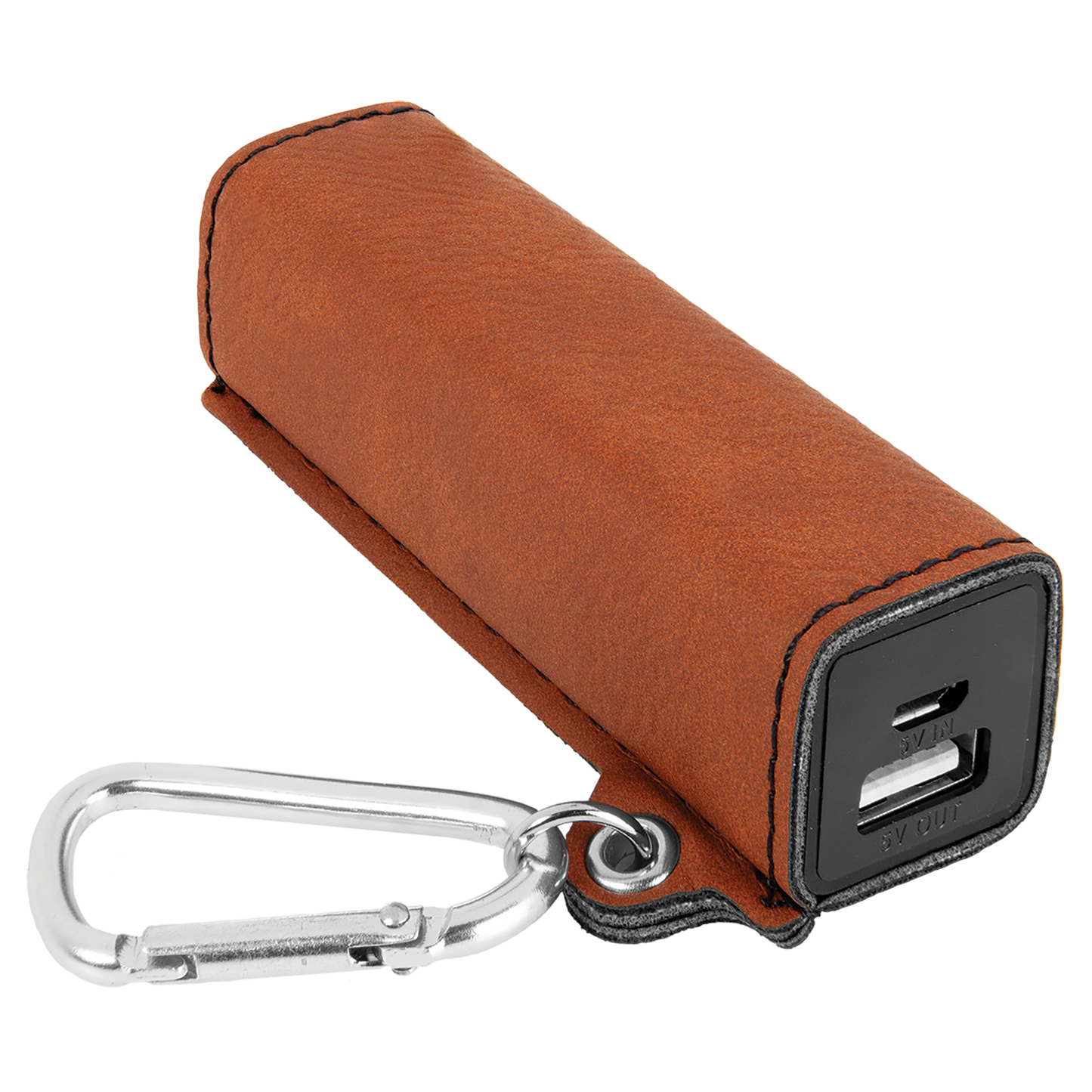 Leatherette Cell Phone Power Bank