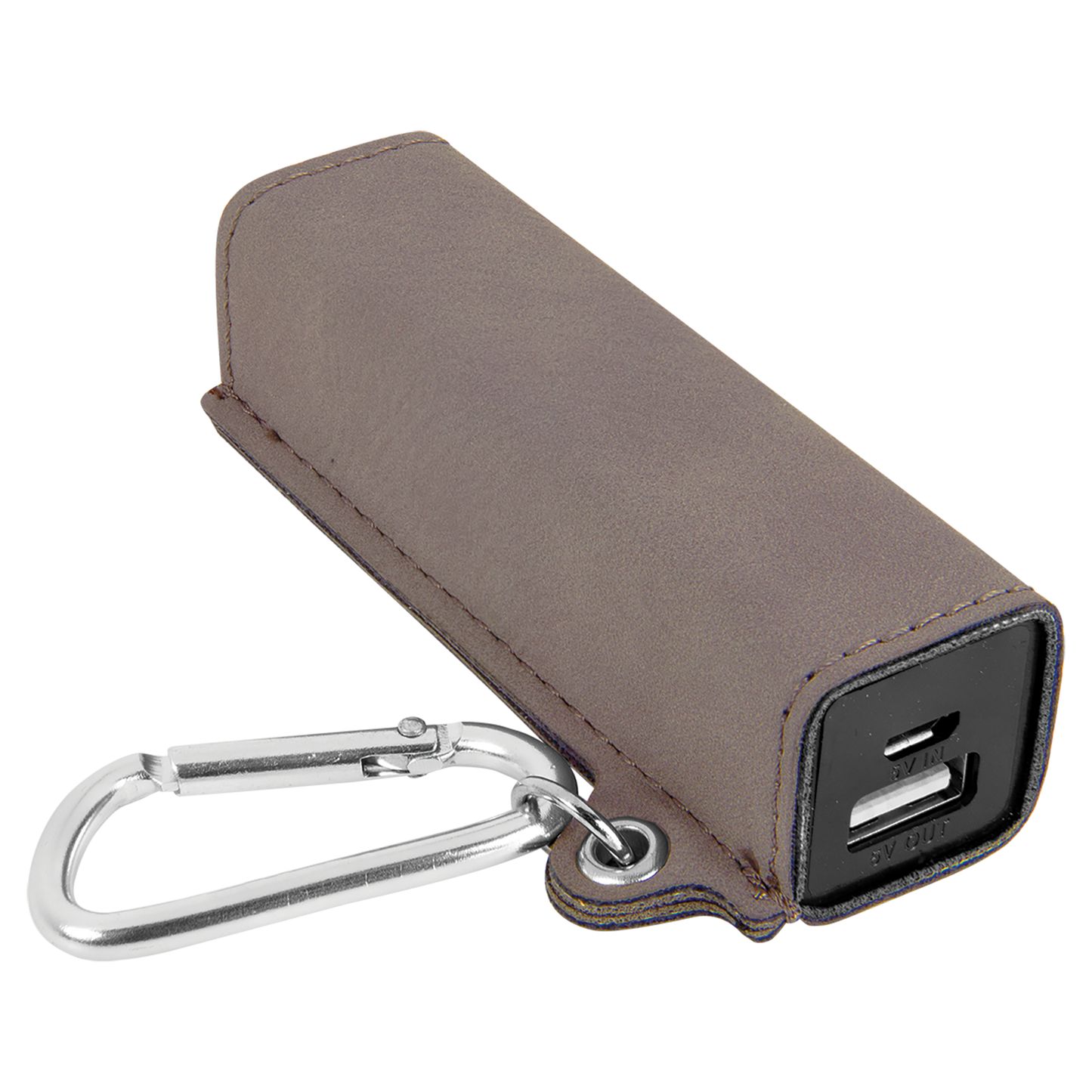 Leatherette Cell Phone Power Bank