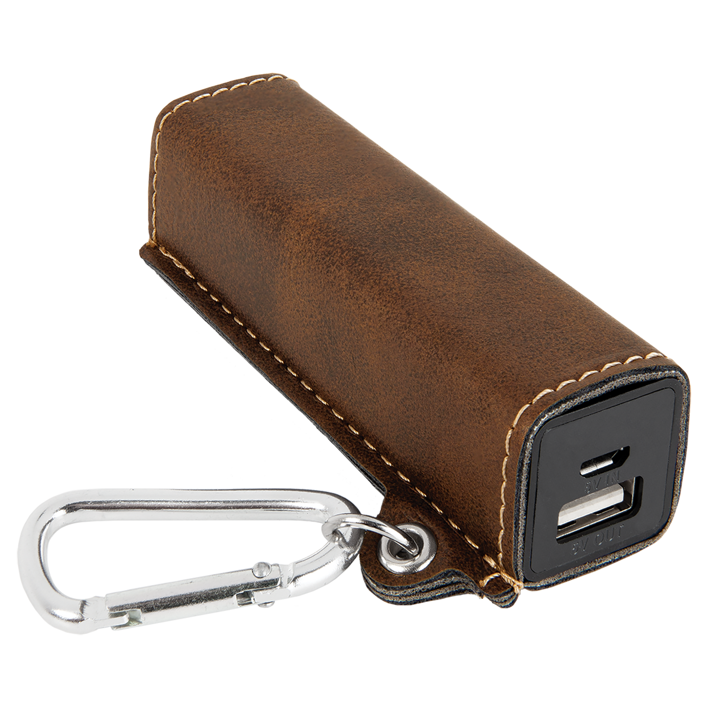 Leatherette Cell Phone Power Bank