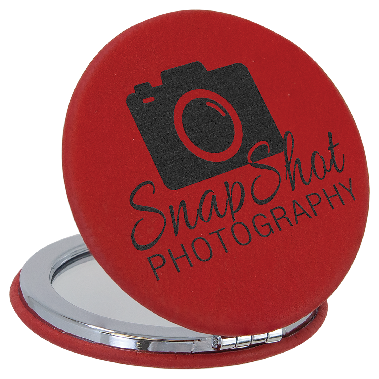Compact Mirror Leatherette