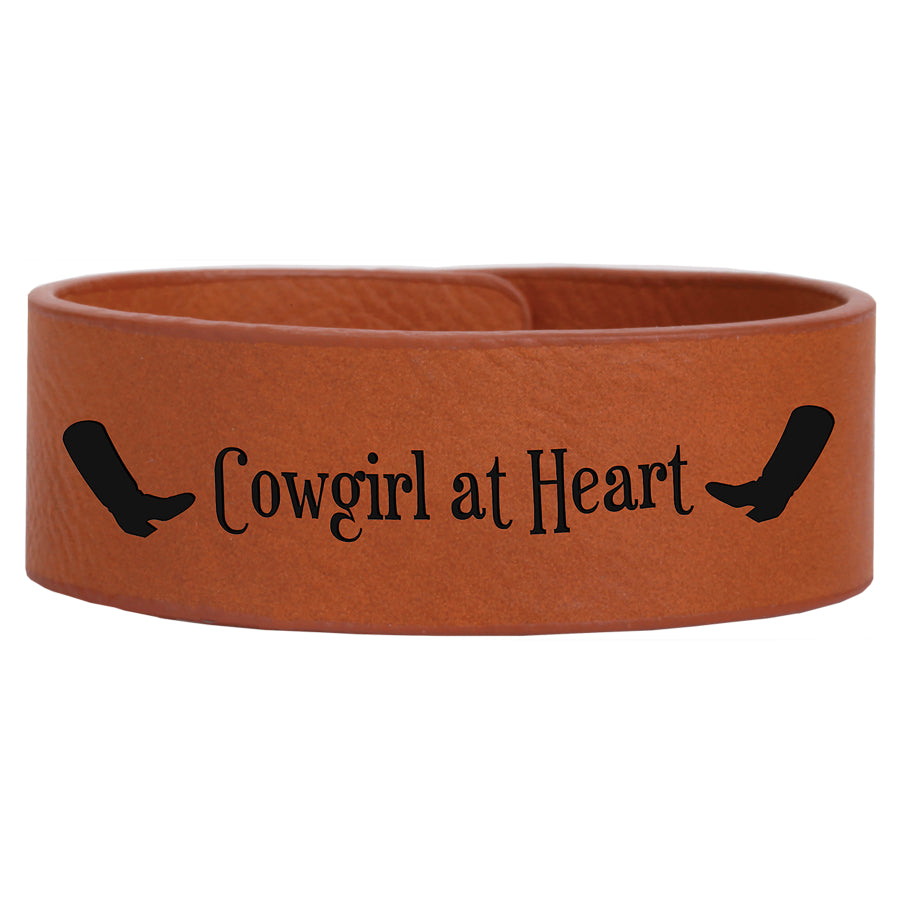 Leatherette Cuff Bracelets