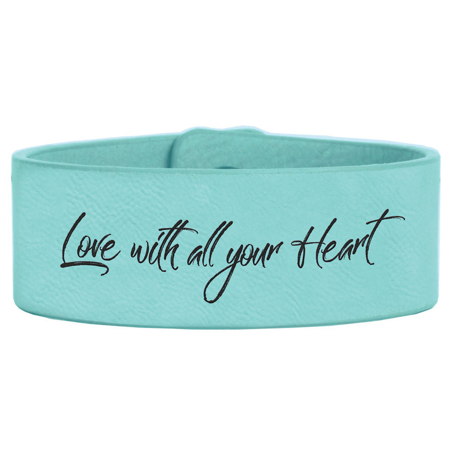 Leatherette Cuff Bracelets