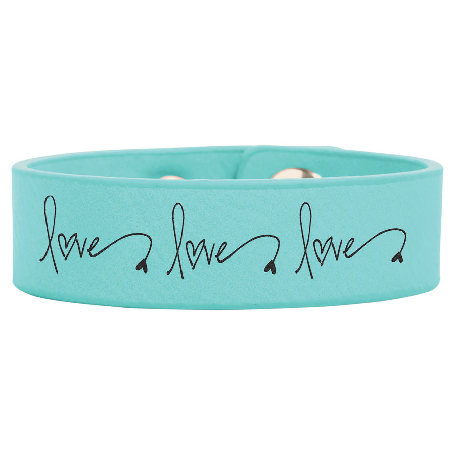 Leatherette Cuff Bracelets