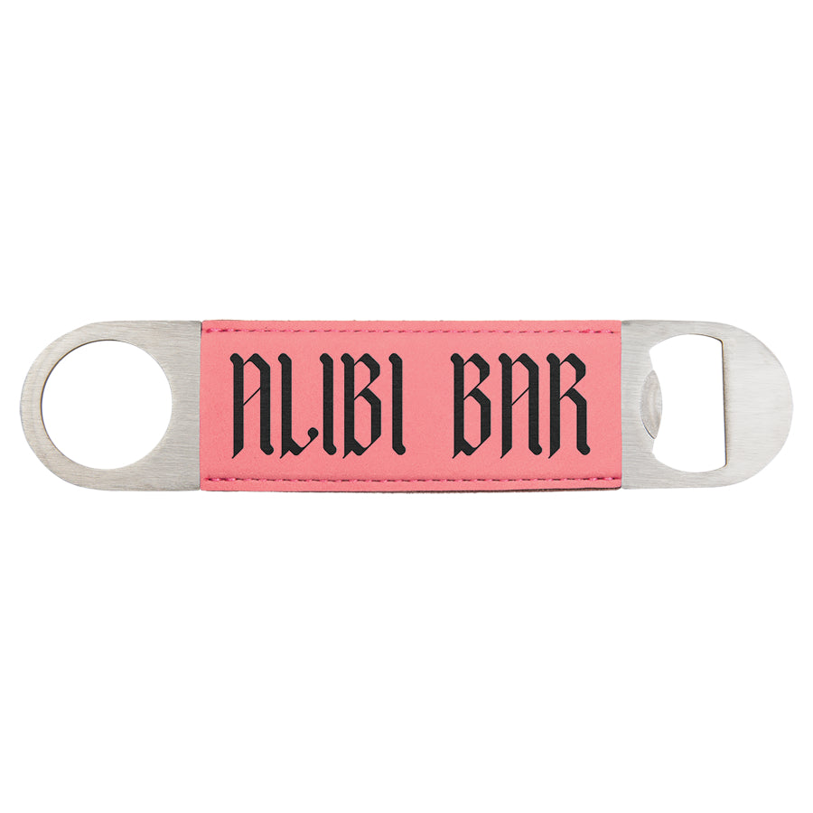 Bottle Opener Leatherette
