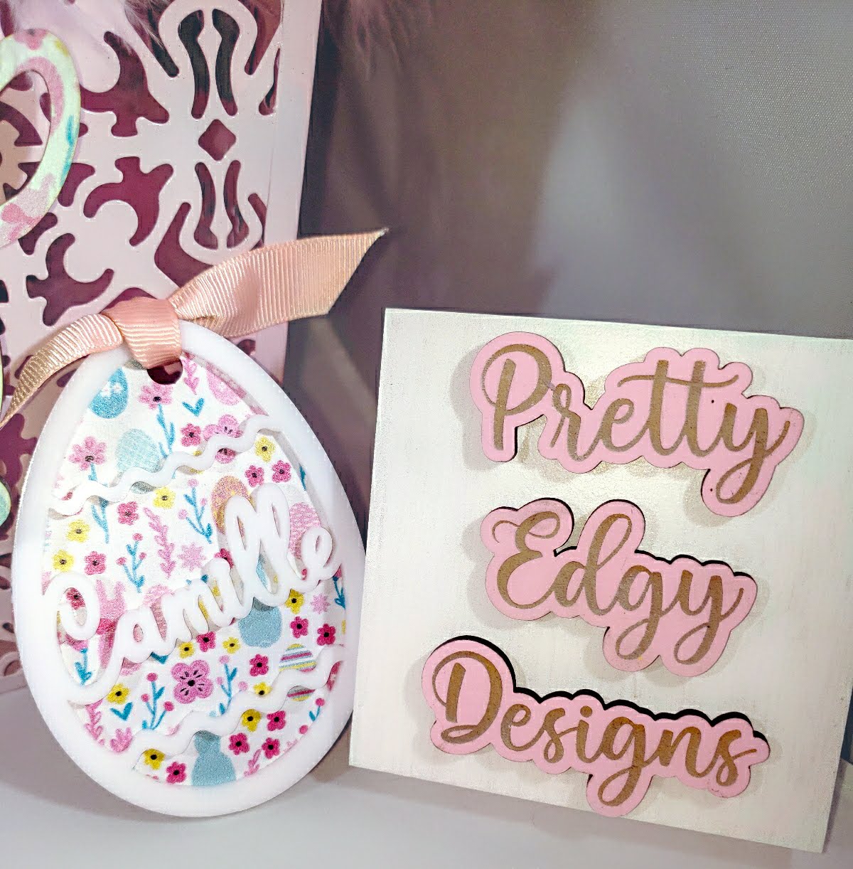 Easter Basket Name Tags