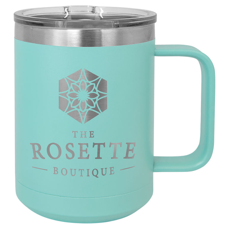 Stainless Steel Insulated Coffee Mug with Slider Lid
