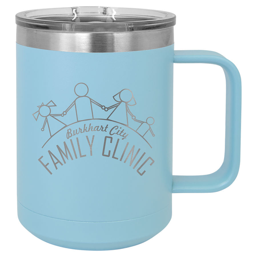 Stainless Steel Insulated Coffee Mug with Slider Lid