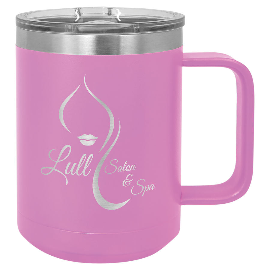 Stainless Steel Insulated Coffee Mug with Slider Lid