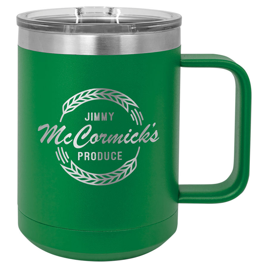 Stainless Steel Insulated Coffee Mug with Slider Lid