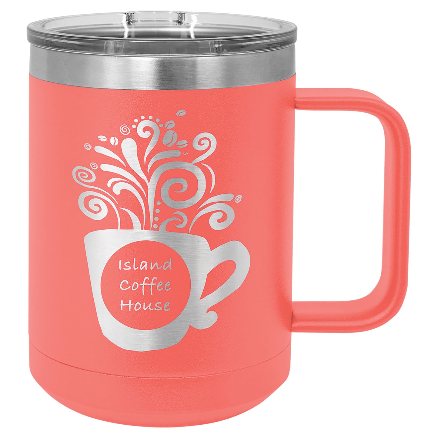 Stainless Steel Insulated Coffee Mug with Slider Lid