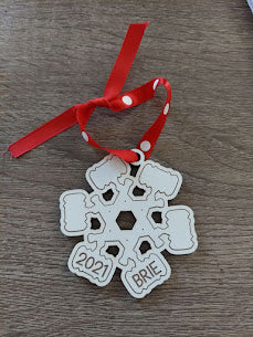 Gavel Holiday Ornament