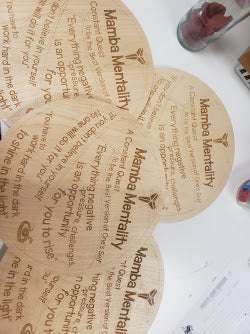 Mamba Mentality Basketball Wall Decor