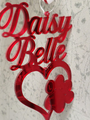 Pet Name Memorial Ornament