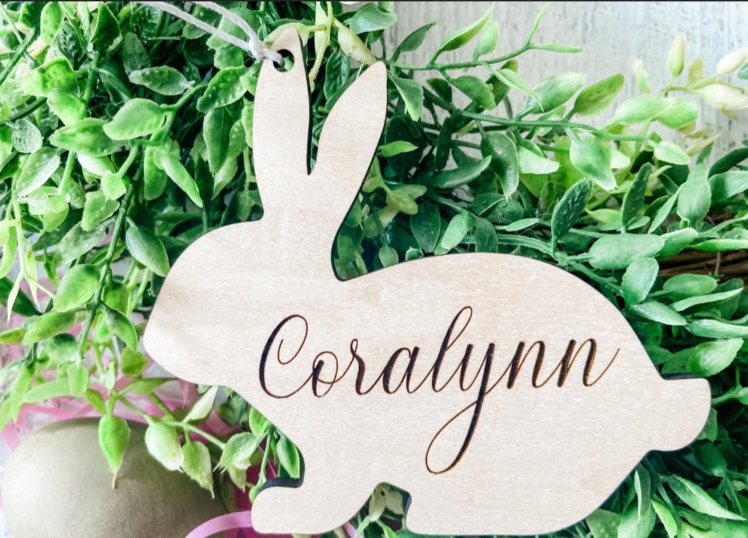 Easter Basket Name Tags
