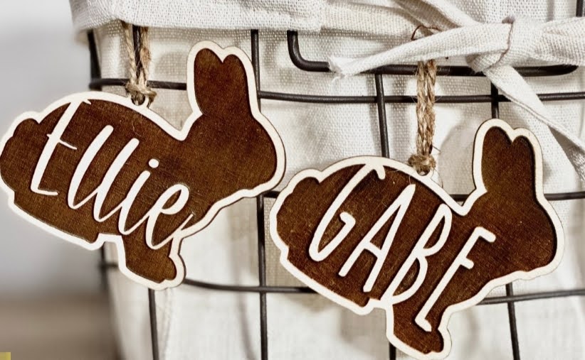 Easter Basket Name Tags
