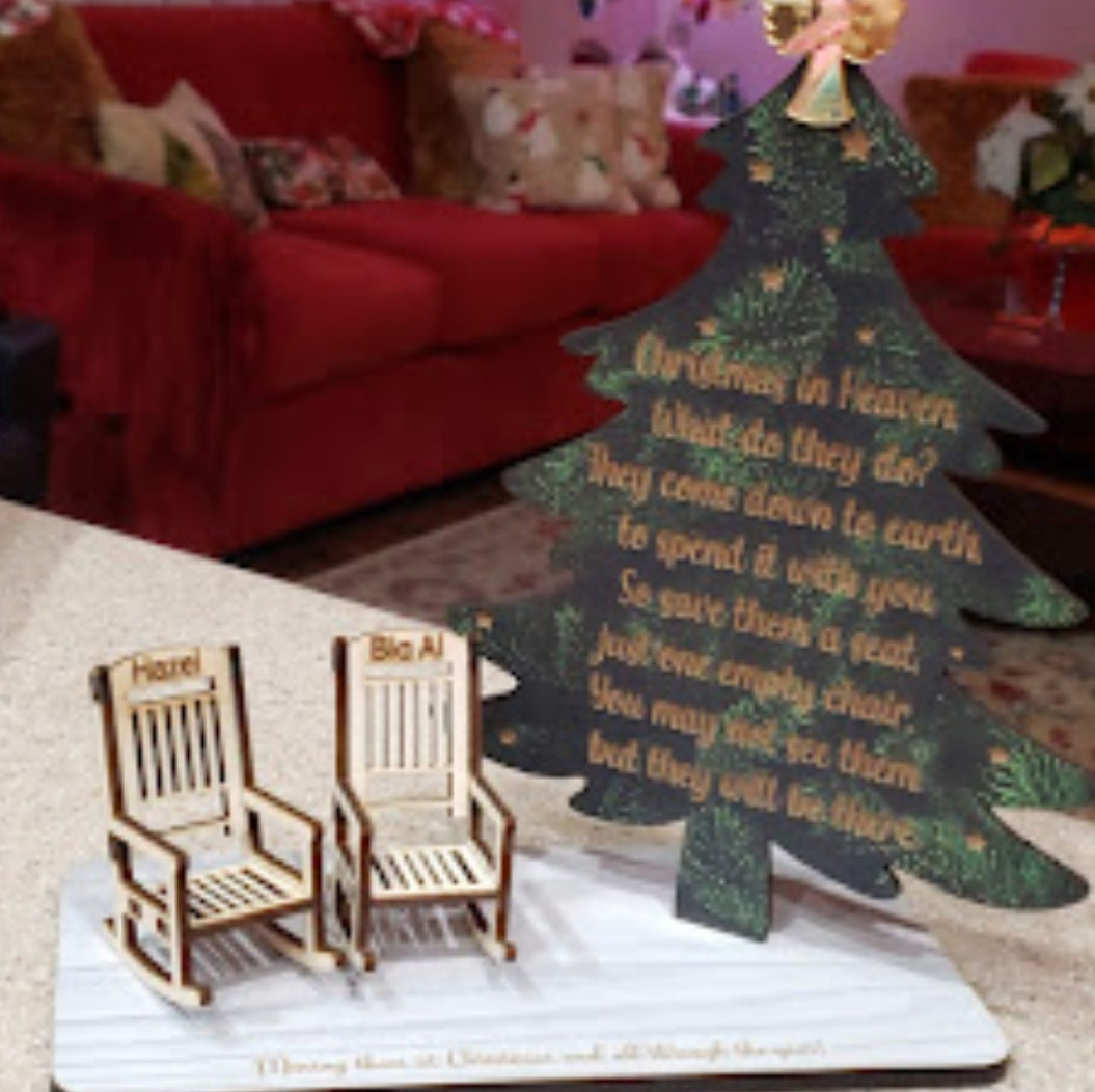 Christmas in Heaven Memorial Set