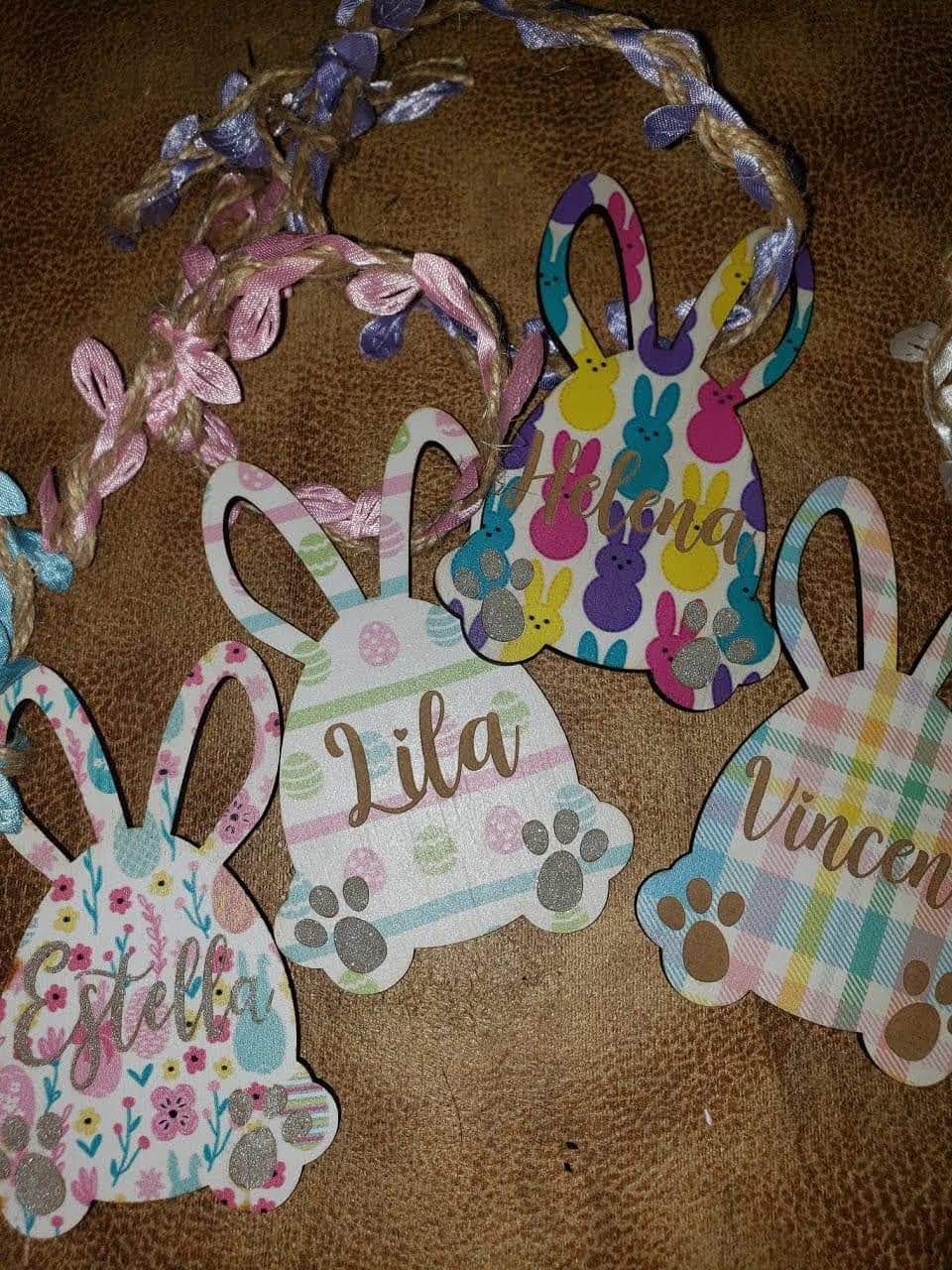 Easter Basket Name Tags