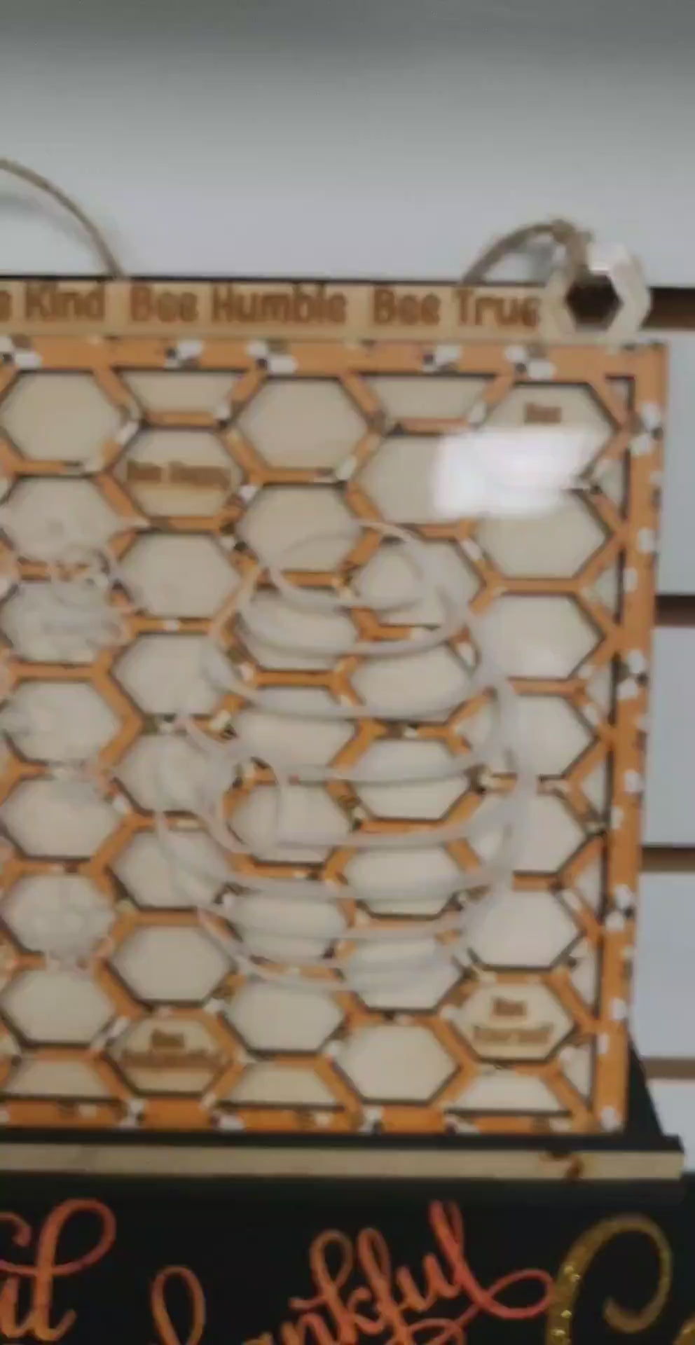 Bee Kind Wall Decor Video
